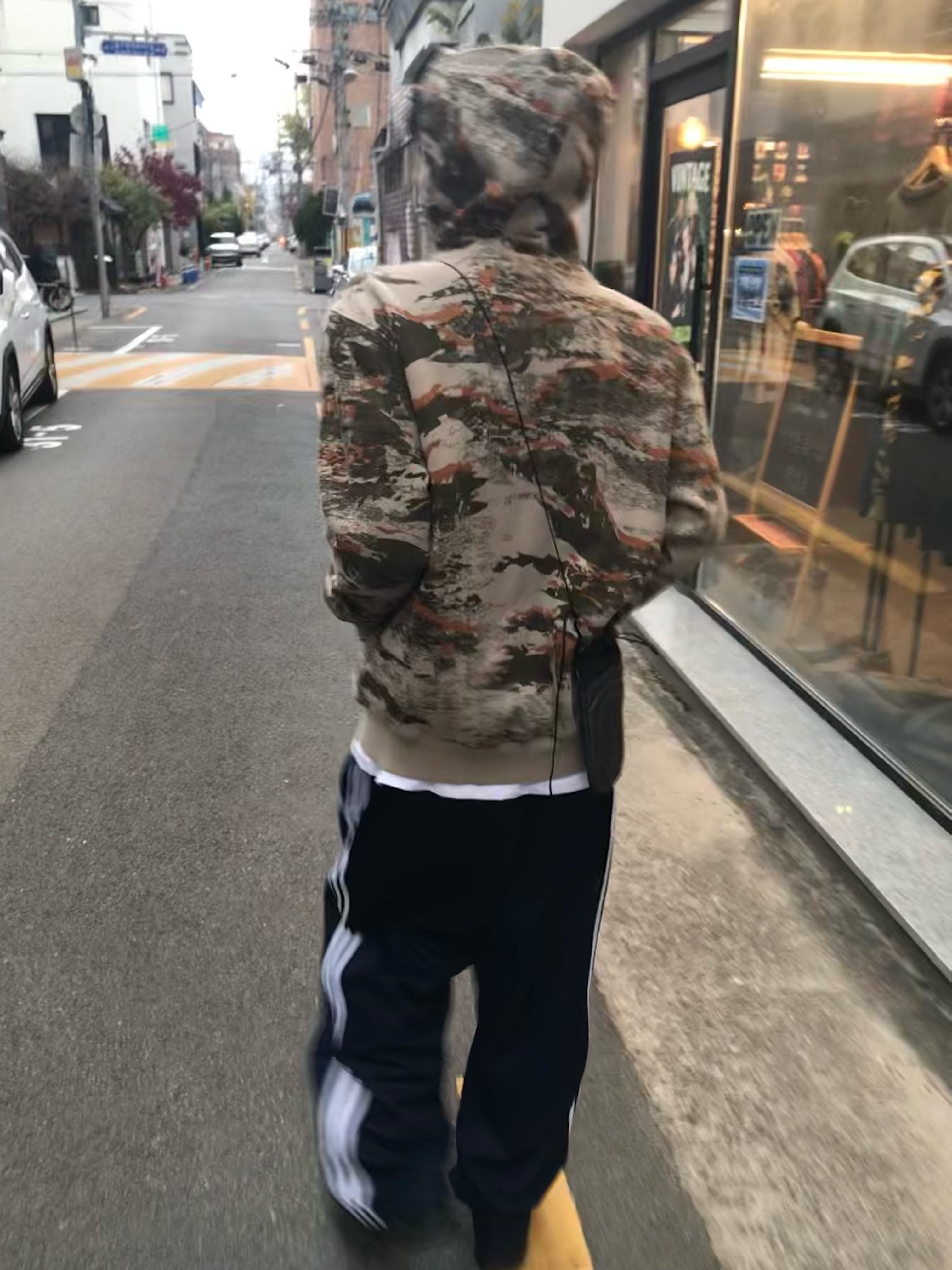 Salomon XA Pro 3D Black Magnet 착용 스타일 - 1