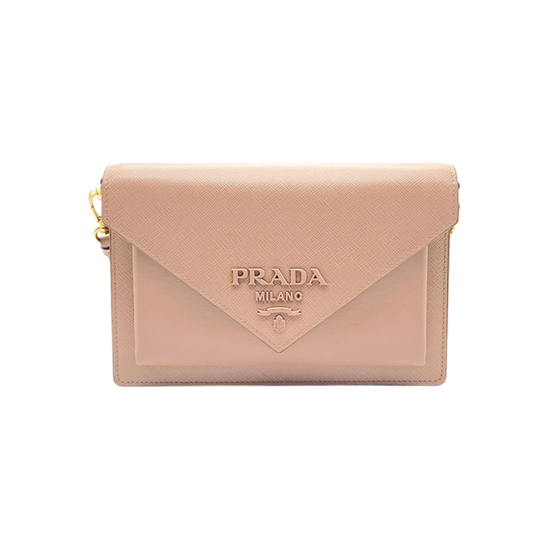 IT6PPKFQ69VU Prada Saffiano Mini Envelope Crossbody Bag