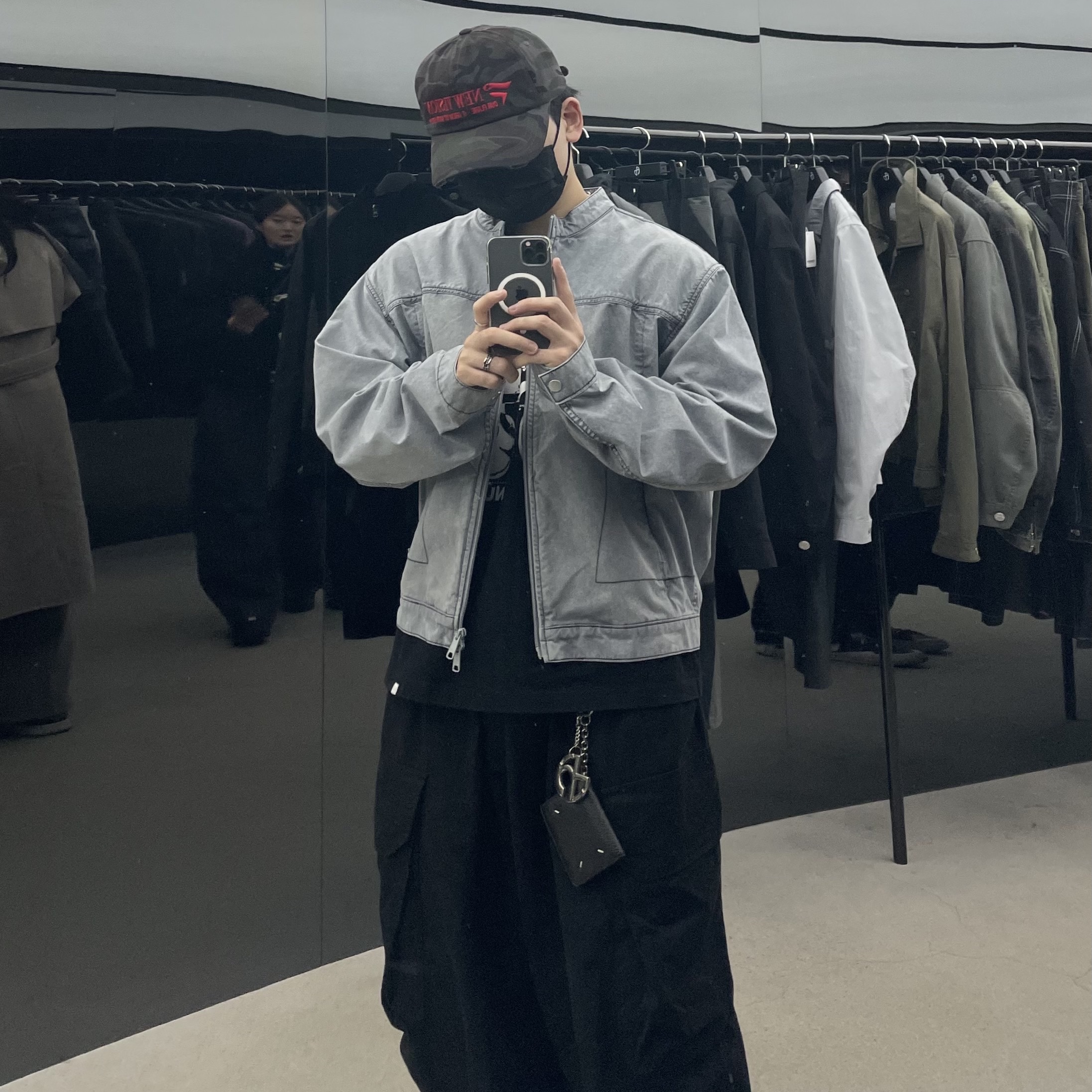 Etce New Vision Camo Cap Night Jungle, Nike x Ambush Air Force 1 Low SP Black 착용 스타일