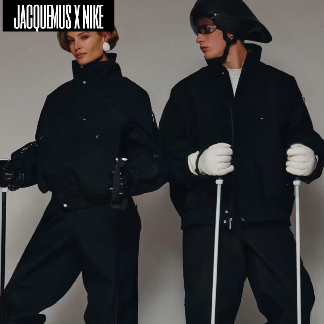 Nike x Jacquemus Gore-Tex 2-in-1 Jacket Citron Tint Black (HQ5694-868), Nike x Jacquemus Gore-Tex Pants Citron Tint (HQ6150-868) 착용 스타일 - 2