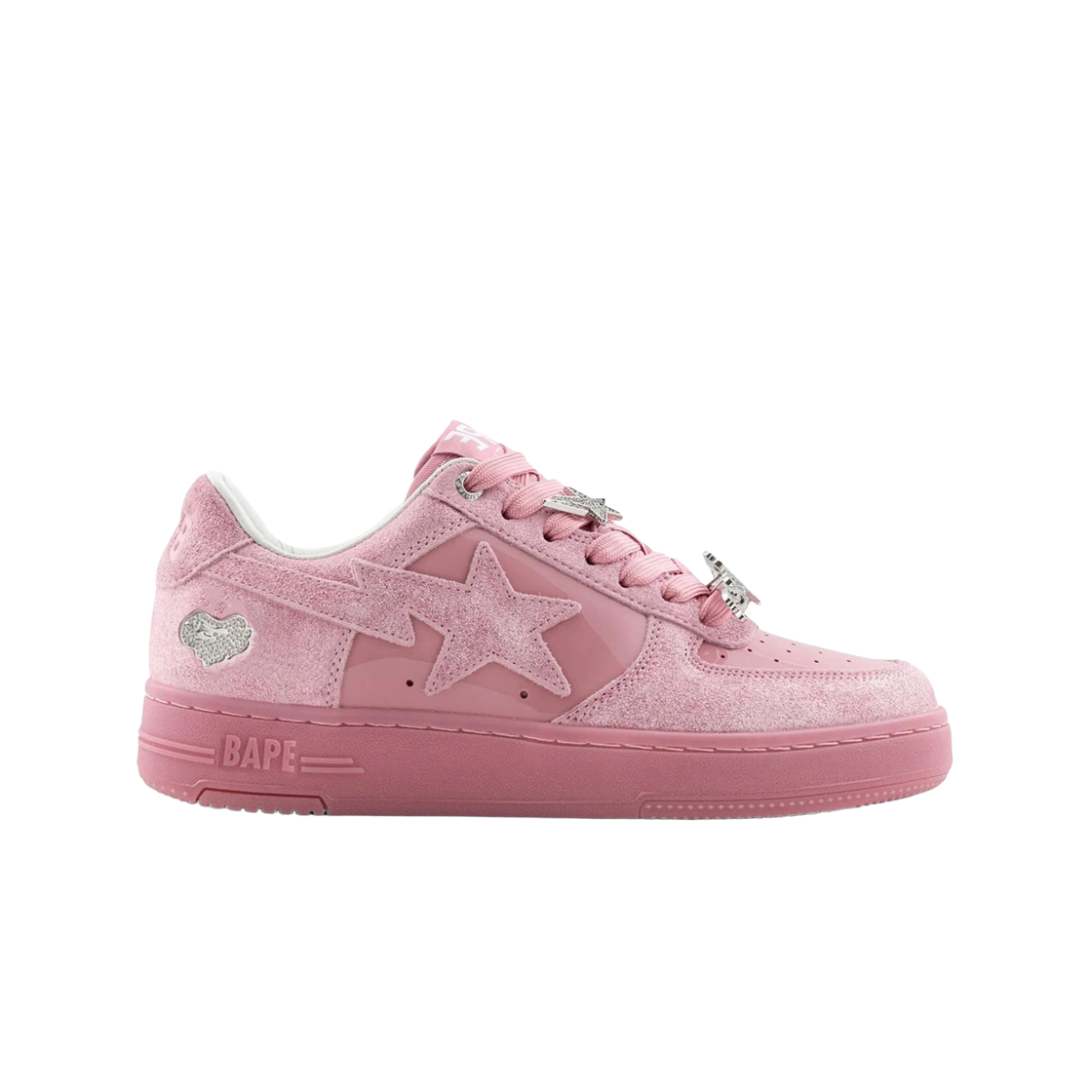 (W) 베이프 스타 레이디스 #1 핑크((W) BAPE Sta Ladies #1 Pink)