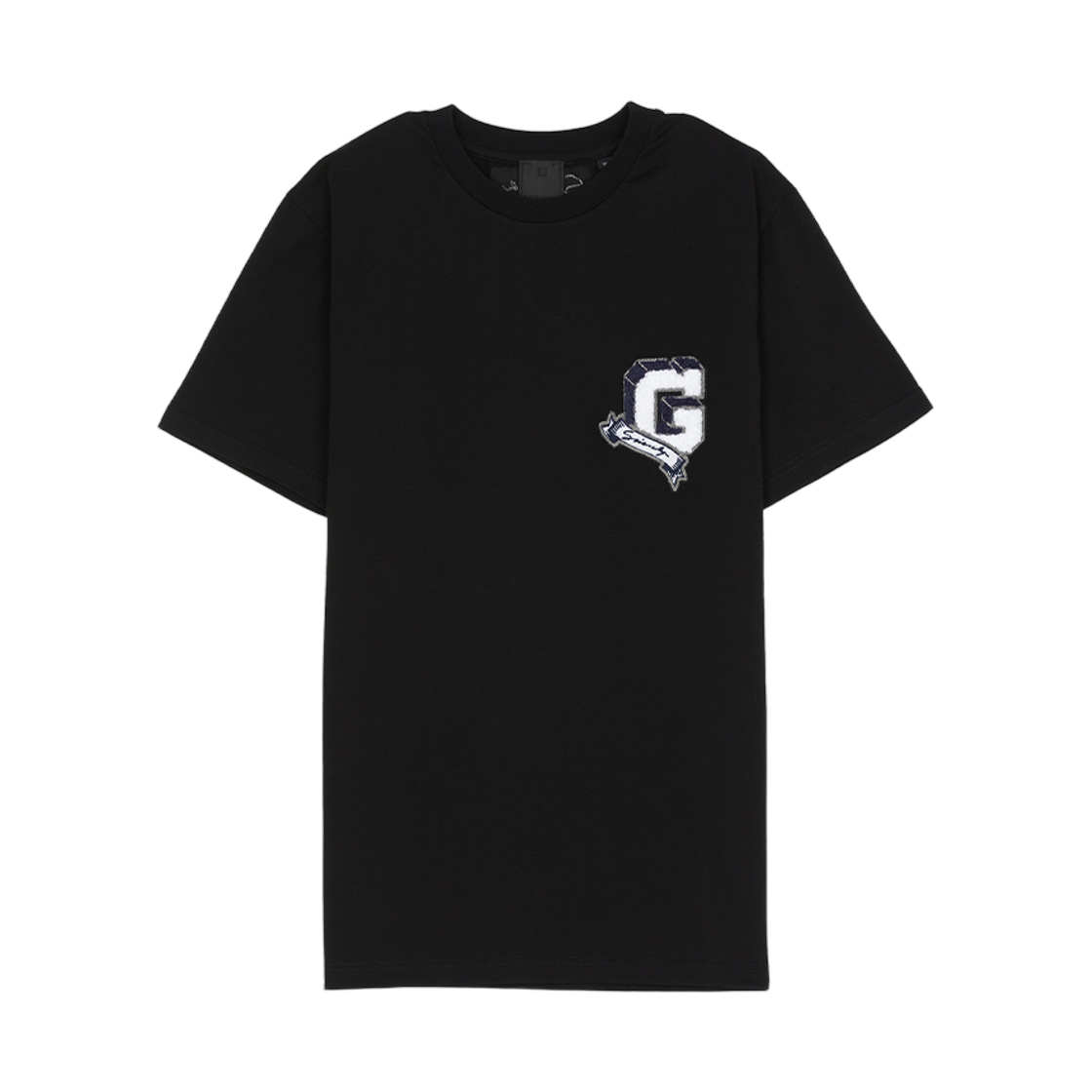 (키즈) 지방시 숏 티셔츠 블랙((Kids) Givenchy Short Sleeve T-Shirt H30957 NERO 09B Black)