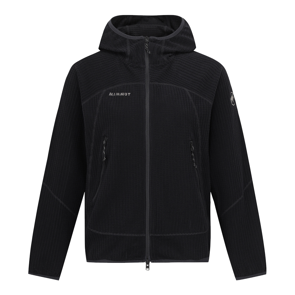 M21E6FT102 MAMMUT Grid ML Hooded Jacket Women Black
