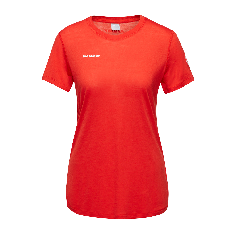 M21E6TR006 MAMMUT Tree Wool FL T-Shirt AF Women Red