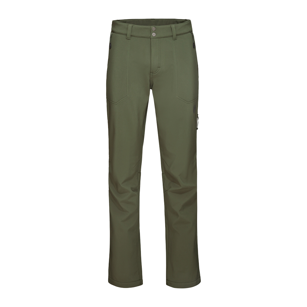 M11E6FP004 MAMMUT Runbold Winter SO Pants AF Men Khaki