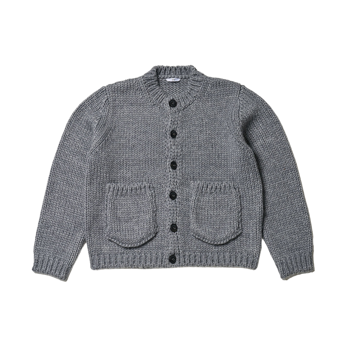 에스티유 디멘션 포켓 가디건 인 그레이(STU Dimension Pocket Cardigan In Grey)