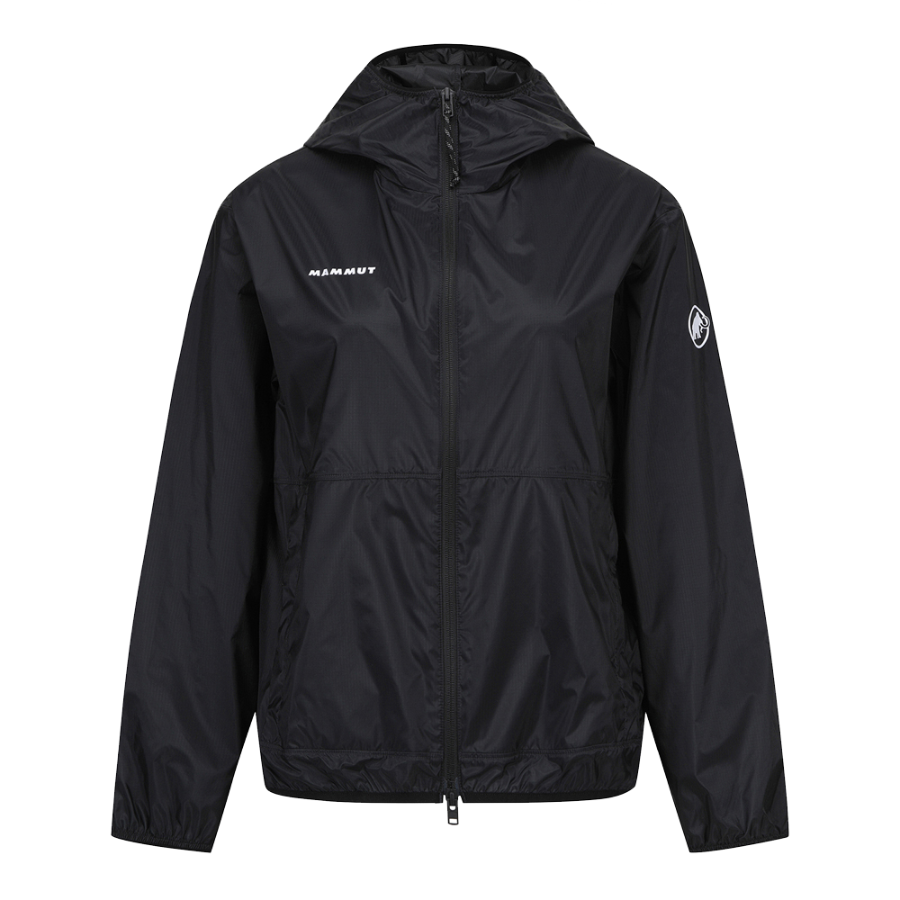 마무트 님블 윈드브레이커 후드 자켓 여성 블랙(MAMMUT Nimble WB Hooded Jacket Women Black) - 1