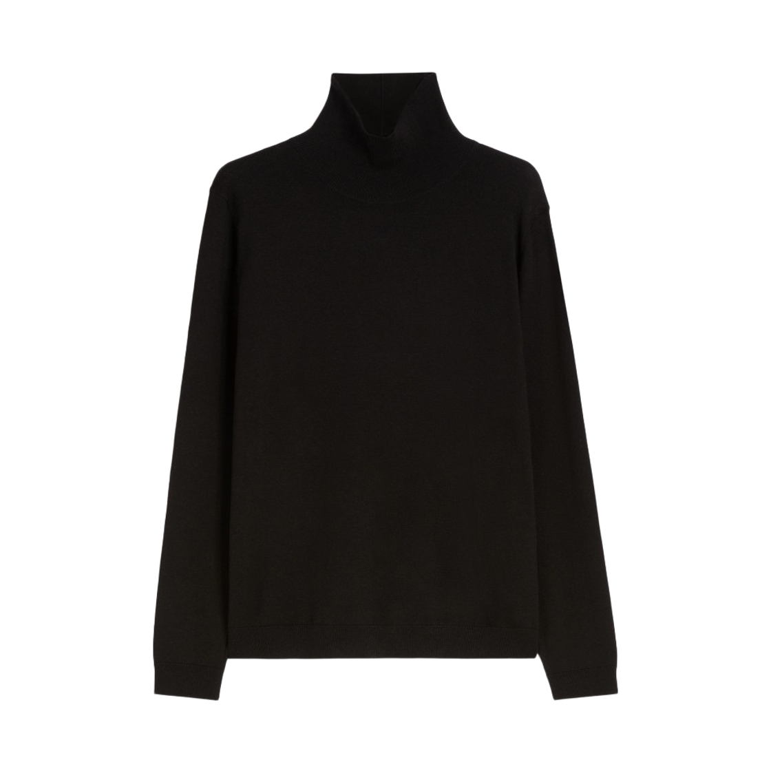 KIKU-010 (W) Weekend Max Mara Kiku Silk Sweater Black