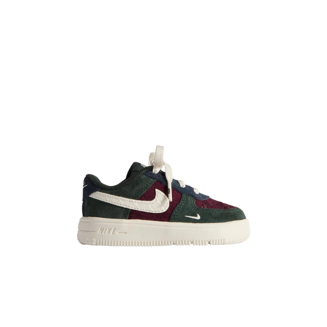 IM6038-600 (TD) Nike x Kith Air Force 1 Low Lace Night Maroon Phantom