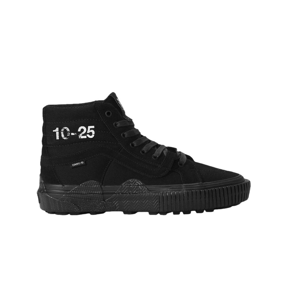 VN000MYGCJI Vans x OAMC x WTAPS OTW Sk8-Hi GL Lug Black