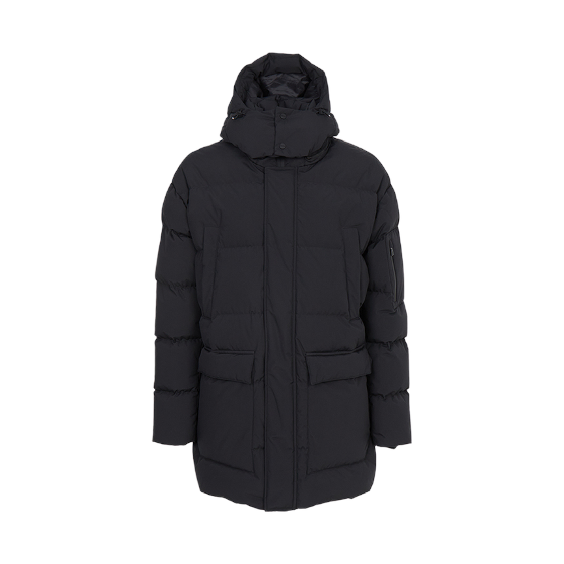 PI001292U-12840-9300 Herno Padding Jumper Black