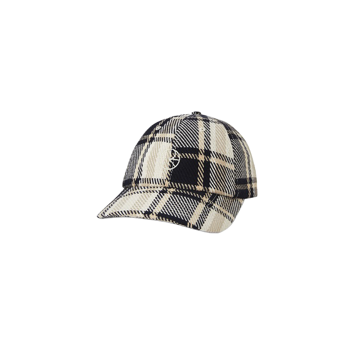 폴라스케이트 스트로크 로고 플라넬 캡 네이비(Polar Skate Co. Stroke Logo Flannel Cap Navy)