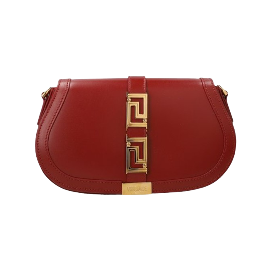 1007128-1A05134-1R69V Versace Greca Goddess Shoulder Bag Red