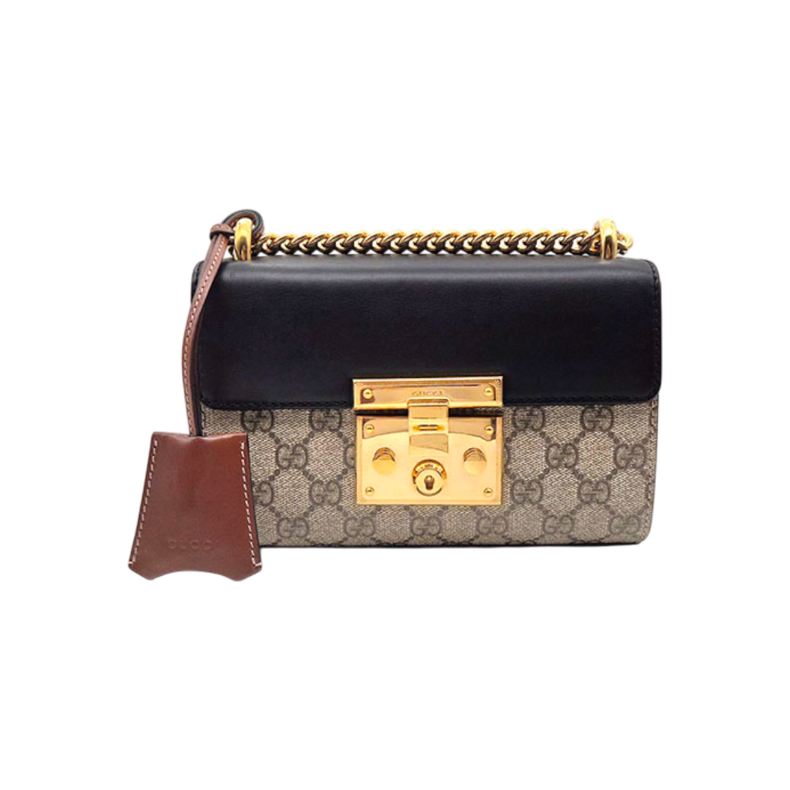 구찌 수프림 패드락 숄더백 스몰 (409487) L896039(Gucci Supreme Padlock Small Shoulder Bag (409487) L896039) - 1