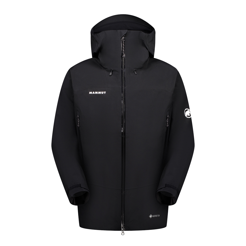 마무트 알파인 가이드 하드쉘 후디드 자켓 AF 맨 블랙