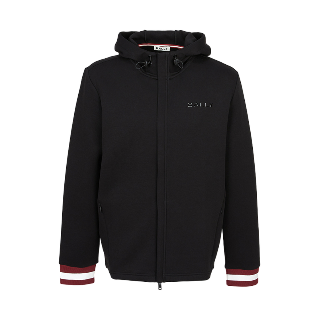 6313166 Bally Hood Zip Up Black