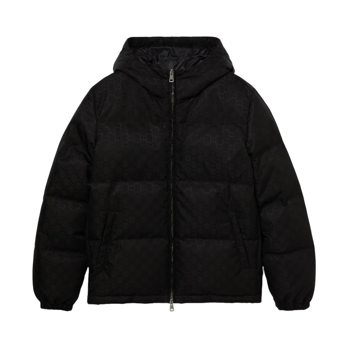 구찌 GG 나일론 캔버스 다운 자켓 블랙(Gucci GG Nylon Canvas Down Jacket Black)