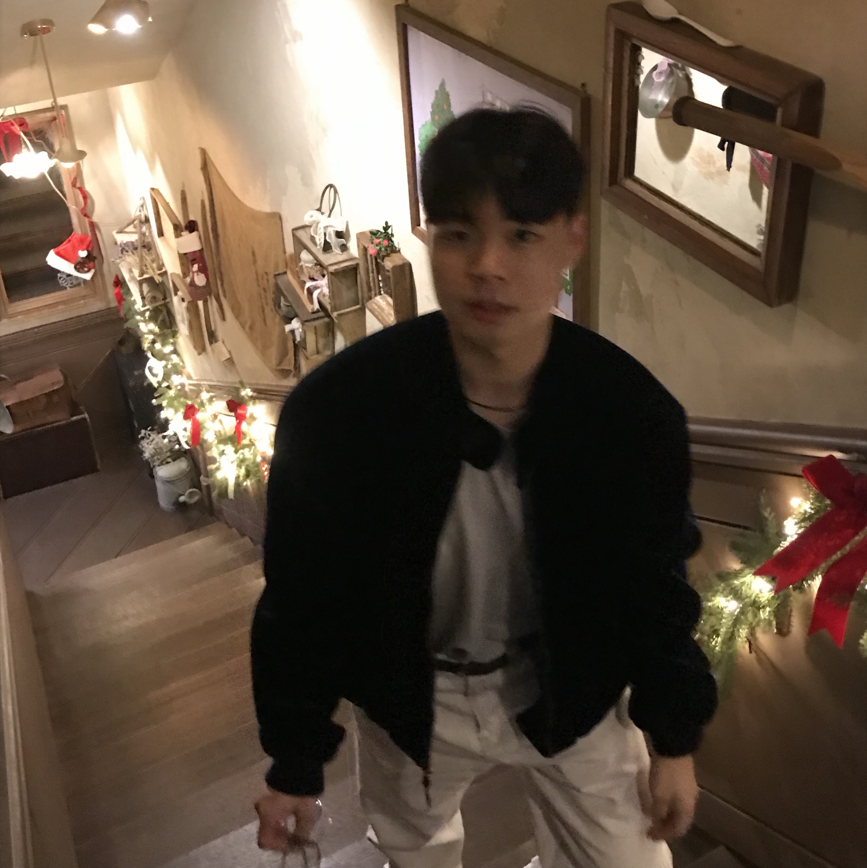 [20% 적립] Polo Ralph Lauren Twill Jacket Collection Navy - 25SS 착용 스타일 - 2