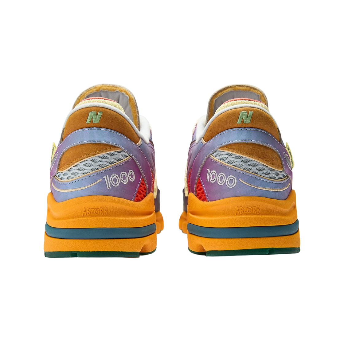 뉴발란스 x 살레헤 벰버리 1000 포그 비 더 클라우드 베리(New Balance x Salehe Bembury 1000 Fog Be The Cloud Berry) - 3