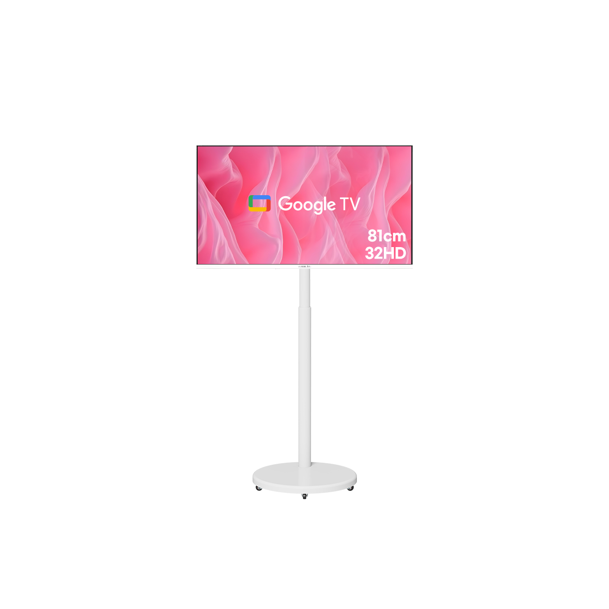 [15% 쿠폰] 와이드뷰 와이드무빙뷰 화이트에디션 삼탠바이미 V3 세트 81cm(32인치) HD 스마트 이동식 TV([15% 쿠폰] WIDEVU WideMovingVu White Edition V3 Set 81 cm (32 in) HD Smart Mobile TV)