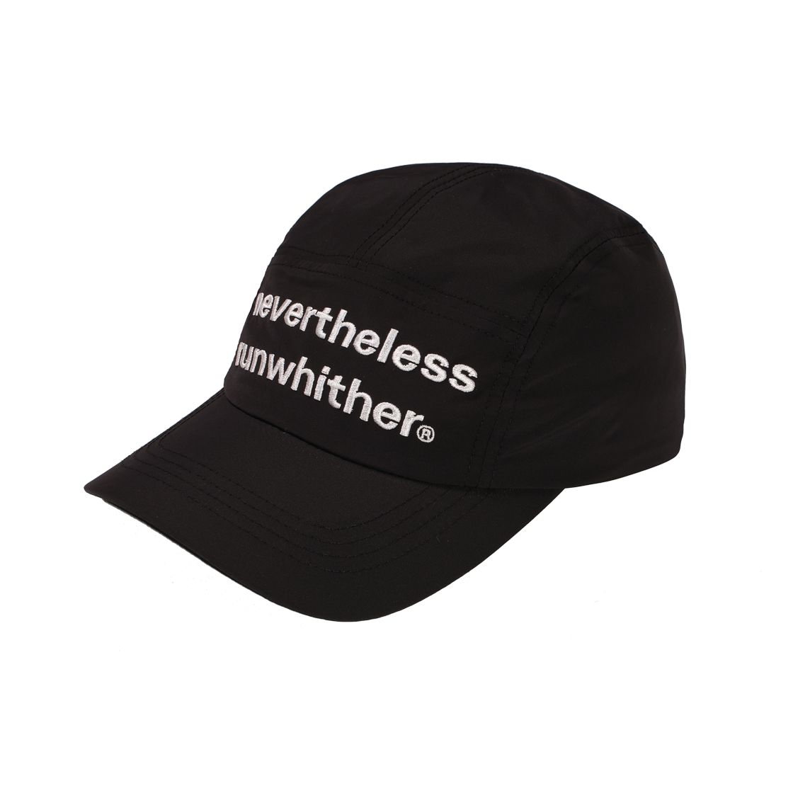 [KREAM 단독] 런위더 시그니처 라이트 캡 블랙([KREAM 단독] runwhither Signature Light Cap Black)