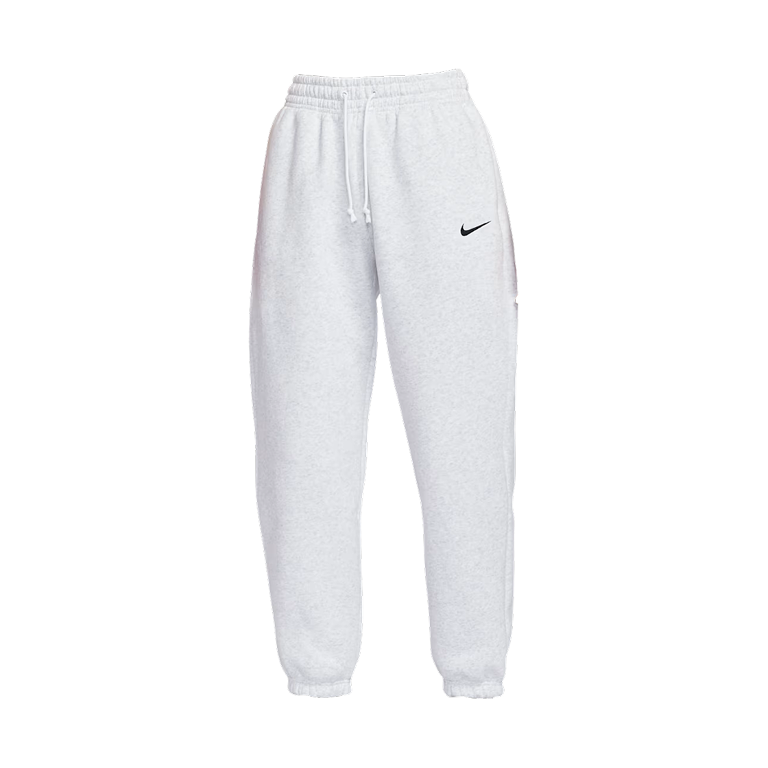 FZ5997-051 (W) Nike NSW Phoenix Fleece High-Waisted Oversized Sweatpants Birch Heather Black - Asia