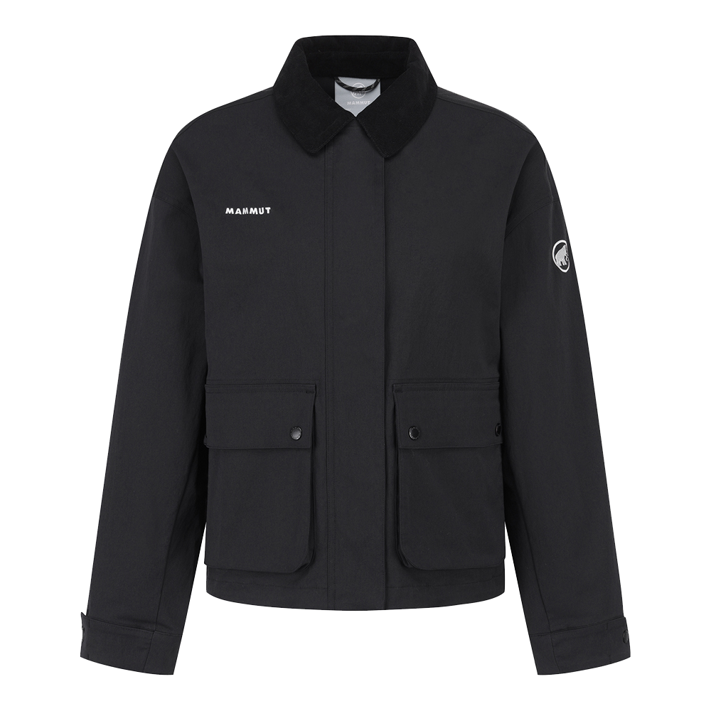 마무트 컨투어 소프트쉘 자켓 여성 블랙