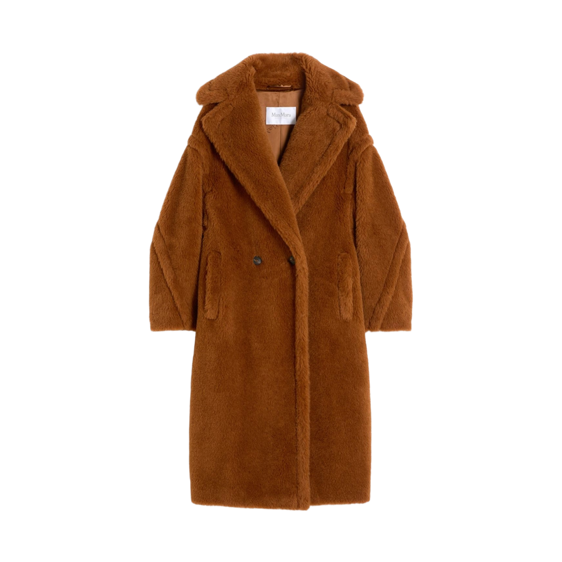 TEDGIRL-011 (W) Max Mara Tedgirl Teddy Bear Icon Coat Brown Bronze
