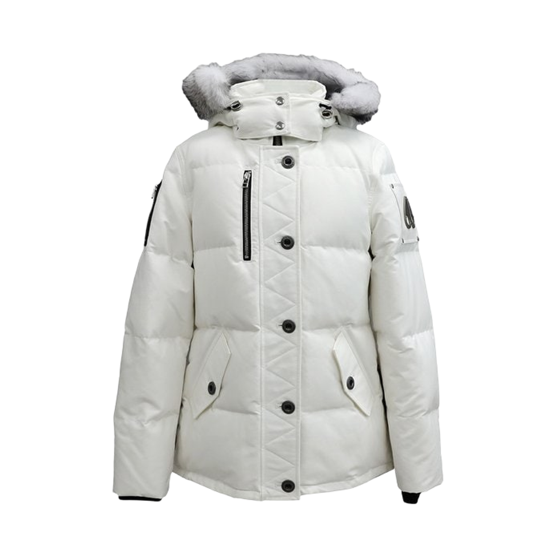 M32LJ129S1007 (W) Moose Knuckles Original 3Q Jacket White