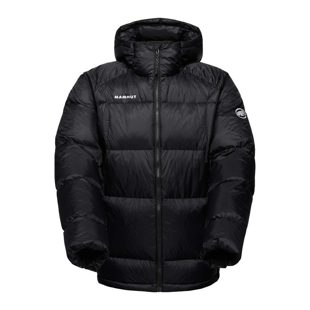 M11E6JD005 MAMMUT Glacier Glow IN Hooded Jacket AF Men Black
