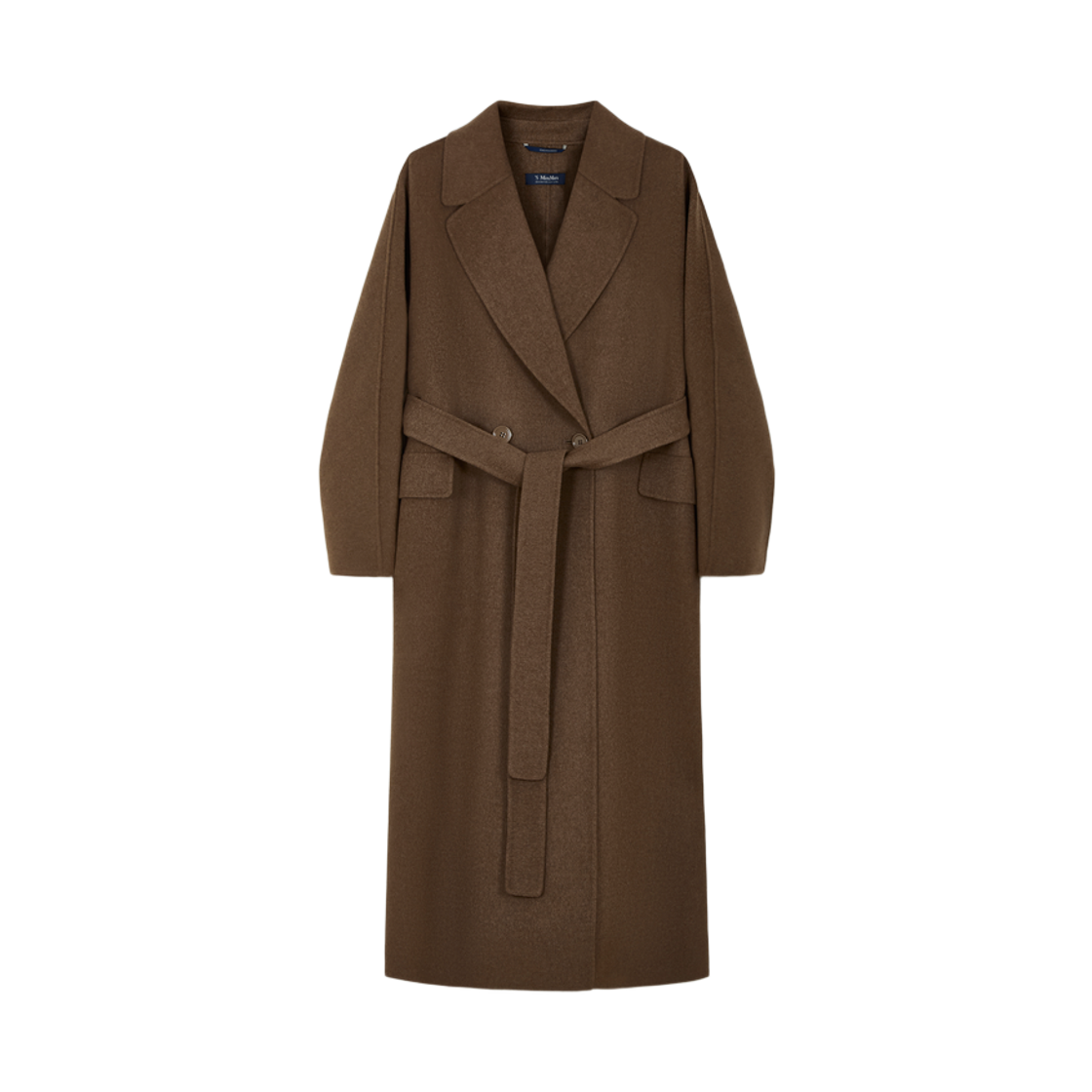 (W) S 막스마라 엔조 오버사이즈 울 코트 브라운((W) S Max Mara Enzo Oversized Wool Coat Brown) - 1