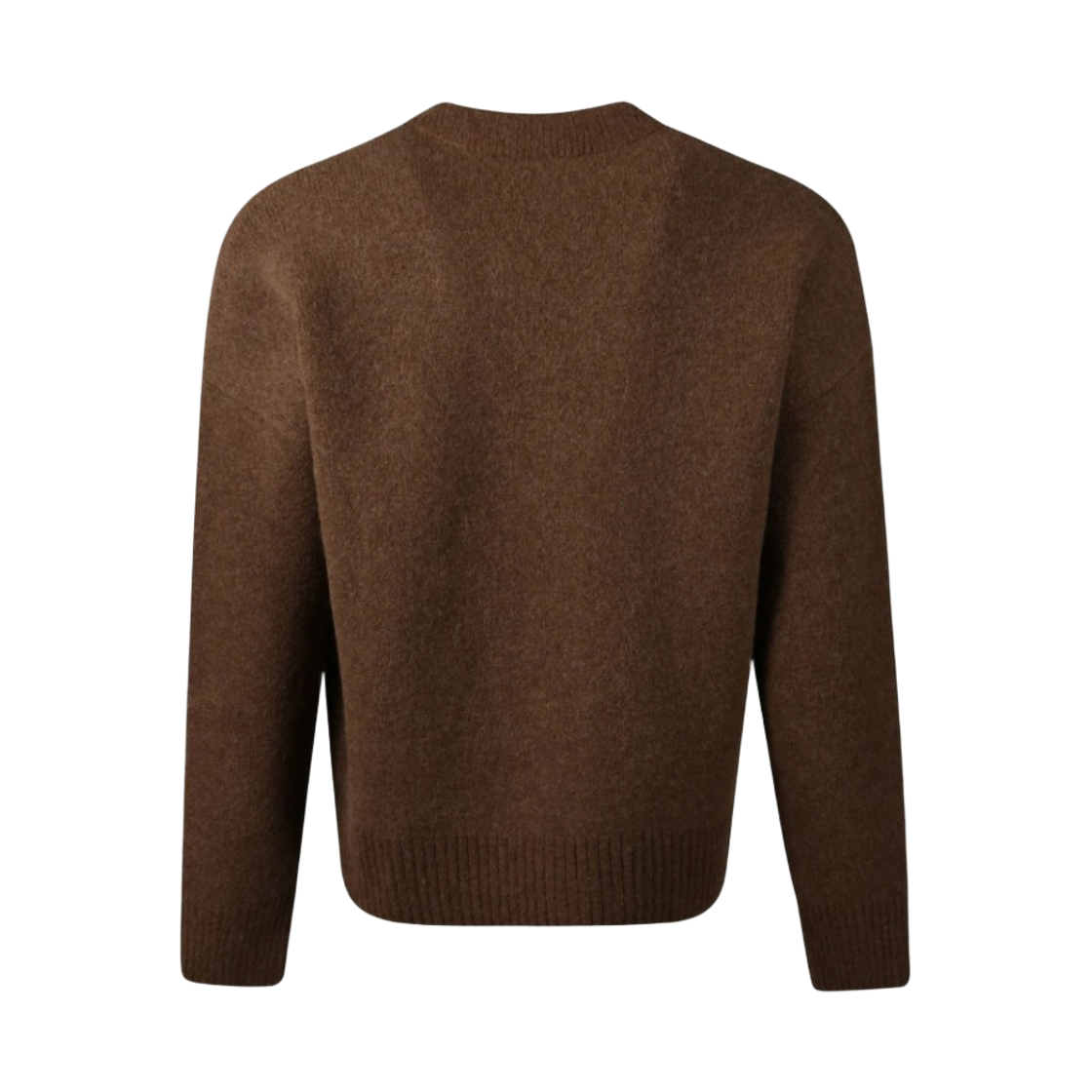 아미 빅 하트 로고 알파카 니트 가디건 헤이즐넛 오프 화이트(AMI de Coeur Cardigan in Alpaca Knit Hazelnut Off White) - 2