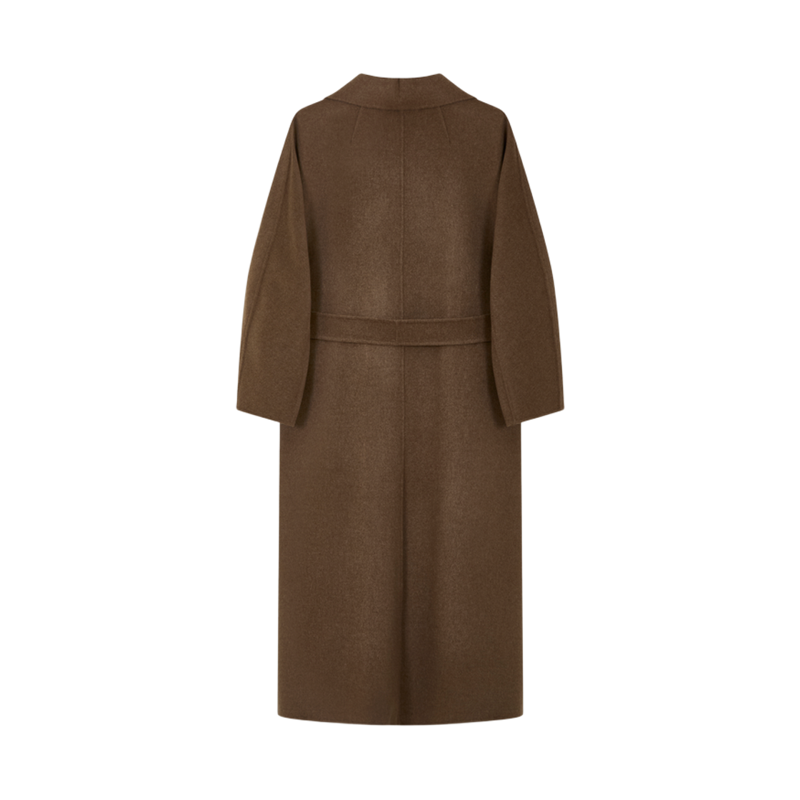 (W) S 막스마라 엔조 오버사이즈 울 코트 브라운((W) S Max Mara Enzo Oversized Wool Coat Brown) - 2