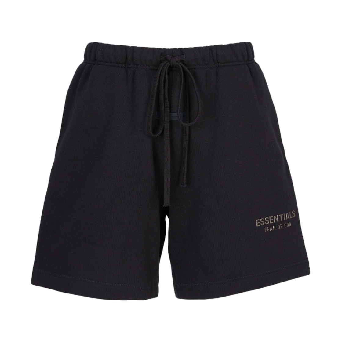 에센셜 플리스 숏 팬츠 제트 블랙 - 25FW(Essential Fleece Short Pants Jet Black - 25FW)