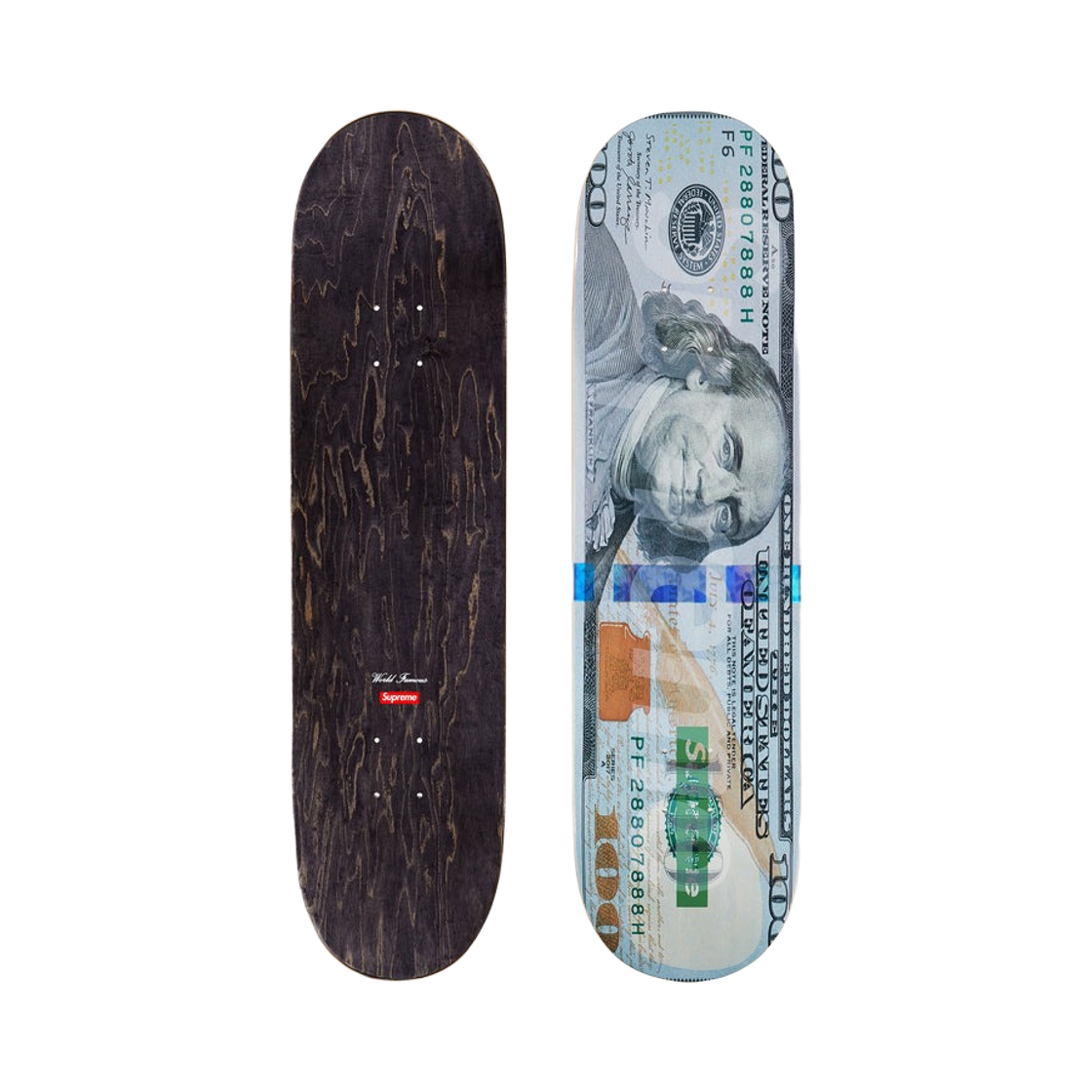 슈프림 머니 로고 스케이트보드 멀티컬러 8.25" x 32" - 25FW(Supreme Money Logo Skateboard Multicolor 8.25" x 32" - 25FW)