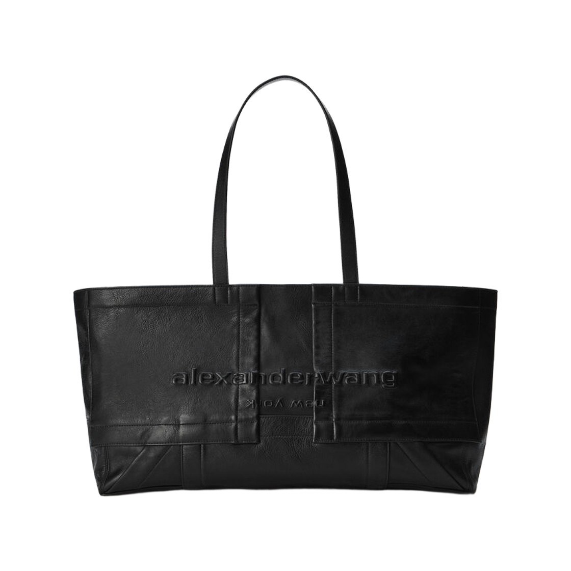 알렉산더 왕 레더 라지 팩 토트 블랙(Alexander Wang Pack Tote in Leather Large Black)