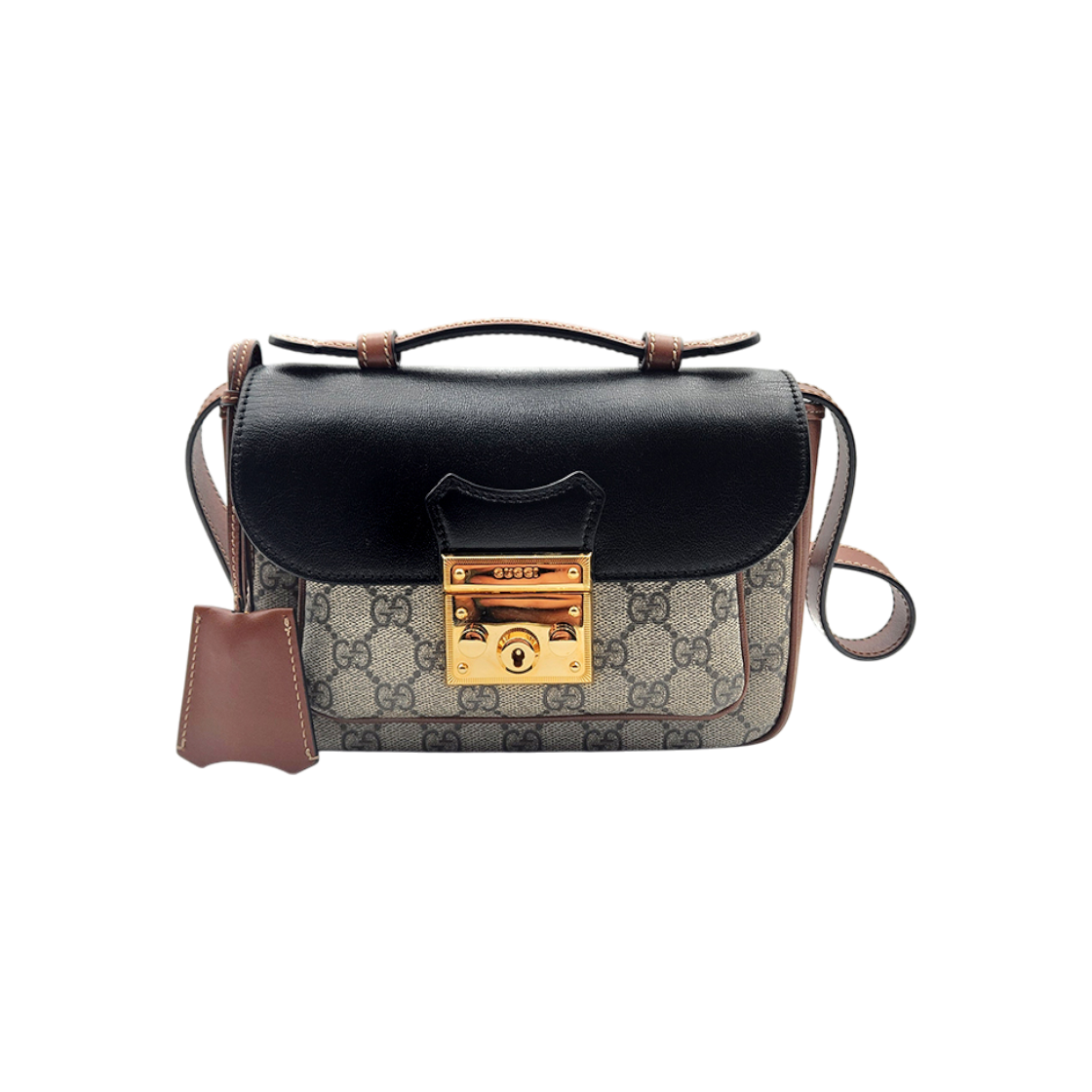ITQVUFLT6J7V Gucci Padlock Mini Top Handle Bag