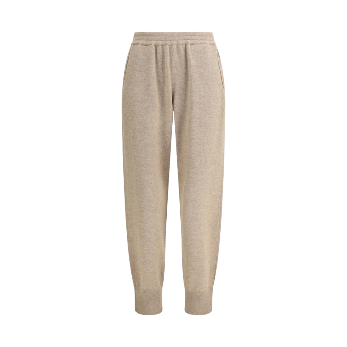 M12709899P-C077 (W) Brunello Cucinelli Cashmere Pants Beige