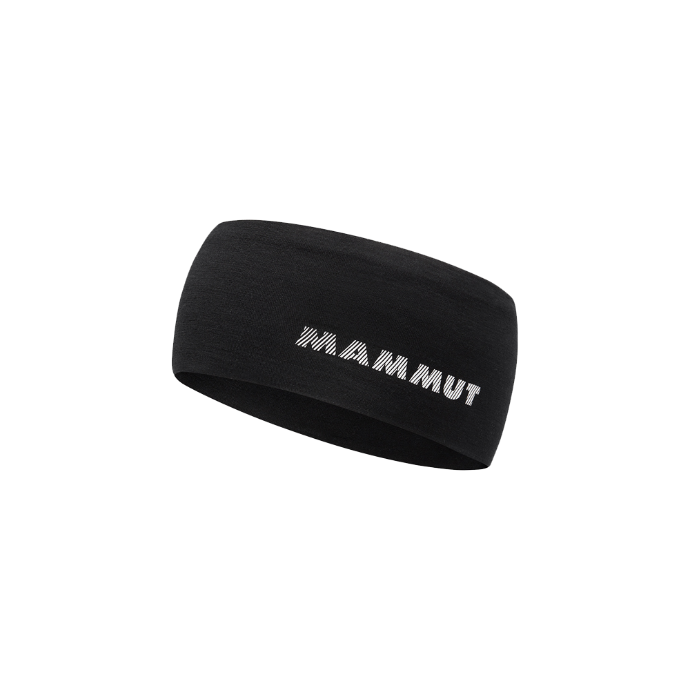마무트 트리울 헤드밴드 블랙(MAMMUT Tree Wool Headband Black)