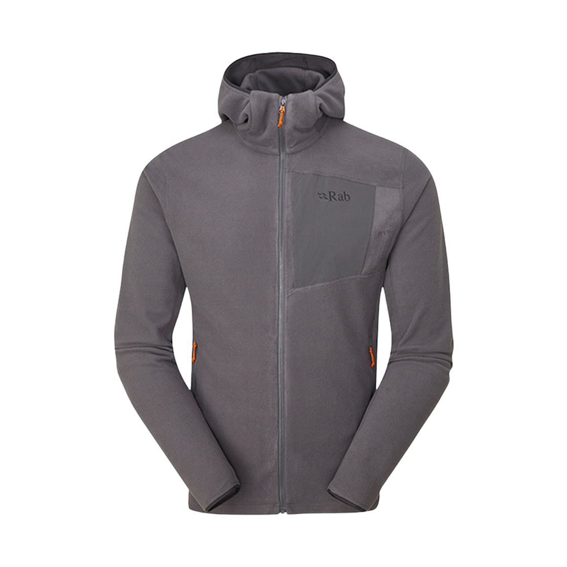 RABQFG010GRHSML Rab Tecton Hoody Graphene