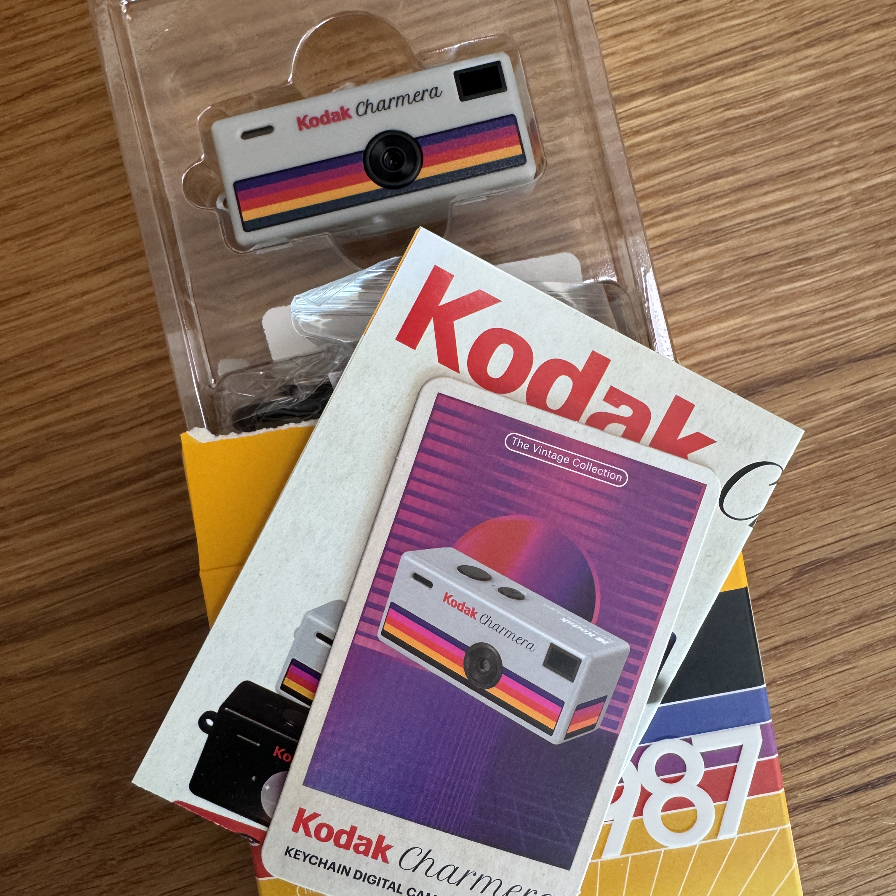 Kodak Charmera Key Chain Film Camera Sealed Case (1 Blind Box) 착용 스타일 - 2