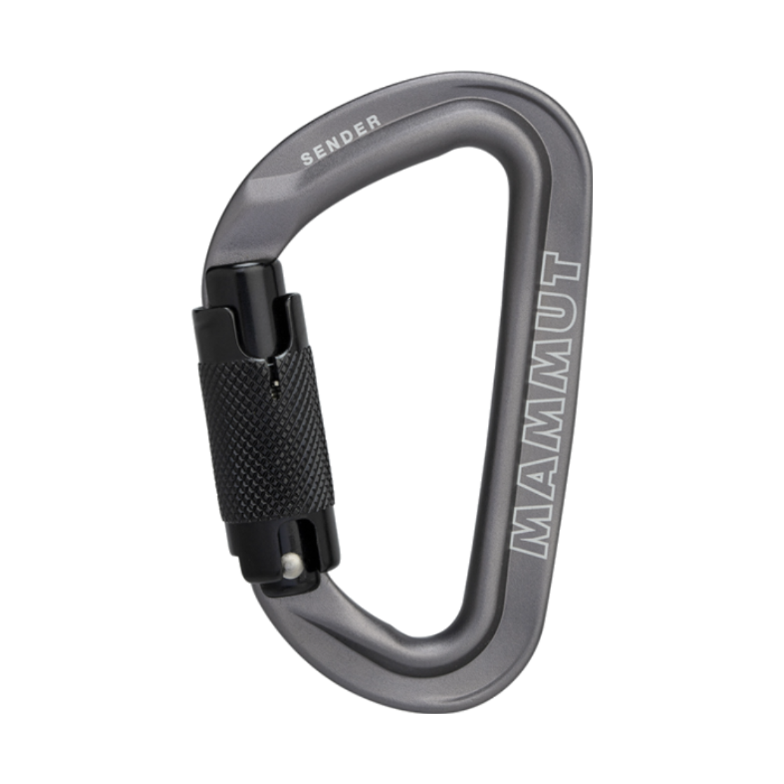 M31E6AC009 MAMMUT Sender Twistlock Carabiner Grey