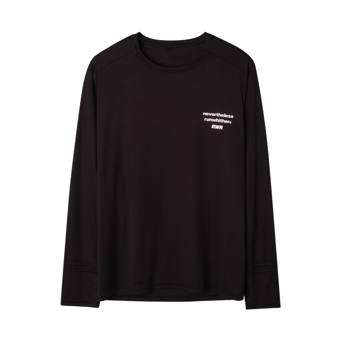 런위더 워치홀 슬리브 블랙