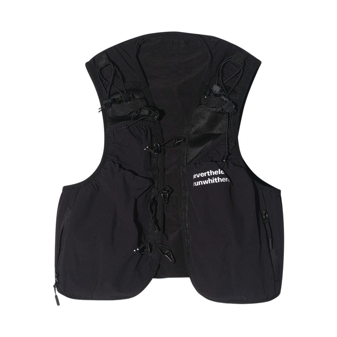 [KREAM 단독] 런위더 트레일 러닝 베스트 블랙([KREAM 단독] runwhither Trail Running Vest Black)