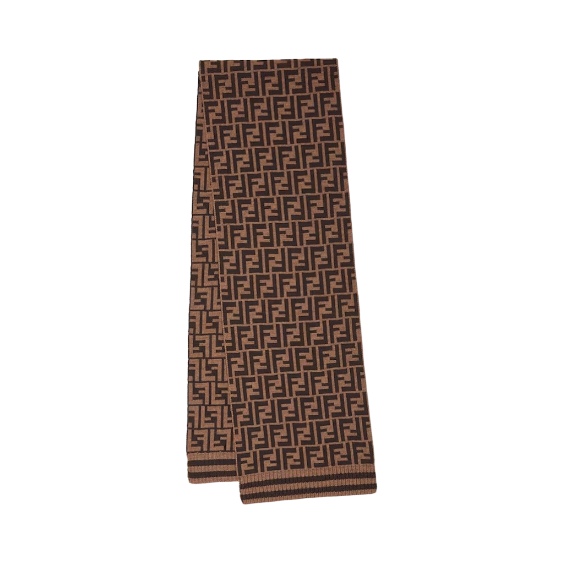 (키즈) 펜디 버진 울 머플러 토바코((Kids) Fendi Virgin Wool Muffler Tobacco)