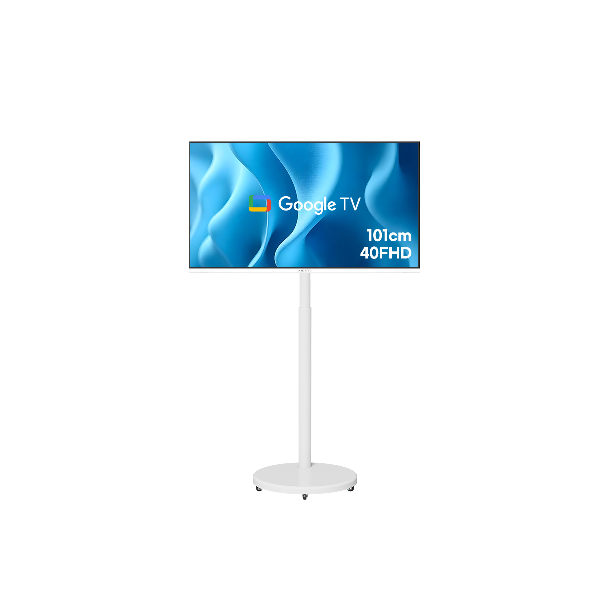 [15% 쿠폰] 와이드뷰 와이드무빙뷰 화이트에디션 삼탠바이미 V3 세트 101cm(40인치) FHD 스마트 이동식 TV([15% 쿠폰] WIDEVU WideMovingVu White Edition V3 Set 101cm (40in) FHD Smart Mobile TV)