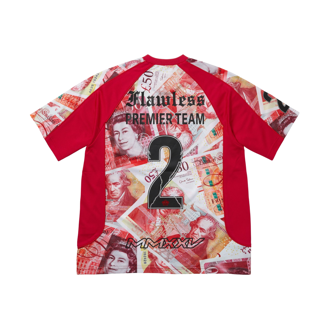 슈프림 파운즈 사커 저지 레드 - 25FW(Supreme Pounds Soccer Jersey Red - 25FW) - 2