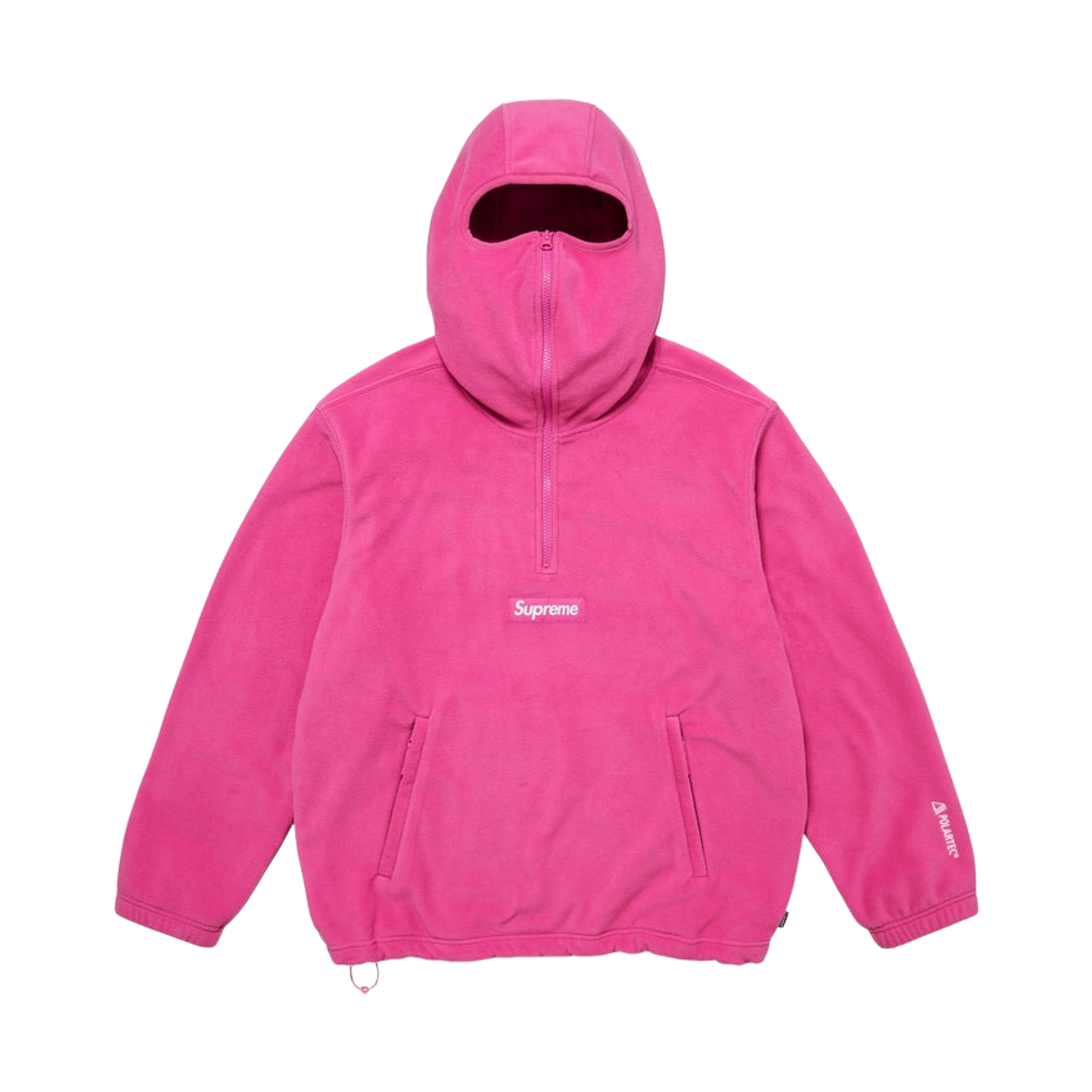 슈프림 폴라텍 페이스 마스크 하프 집 후드 스웨트셔츠 핑크 - 25FW(Supreme Polartec Face Mask Half Zip Hooded Sweatshirt Pink - 25FW)