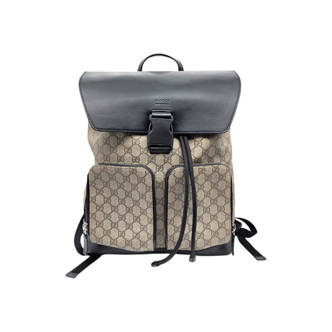 구찌 수프림 투포켓 백팩 (406369) L718219(Gucci Supreme Two-Pocket Backpack (406369) L718219)