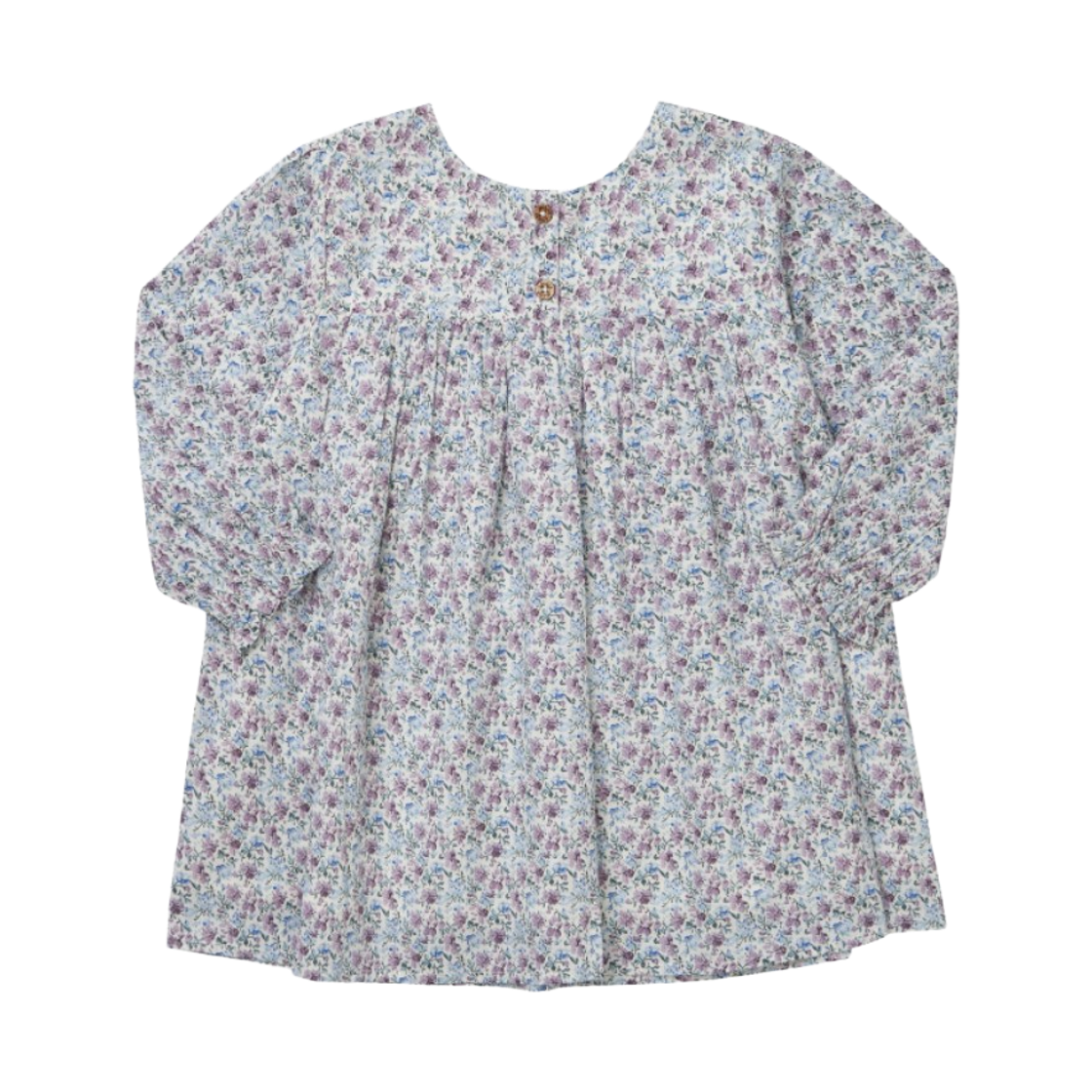 (키즈) 루이스 미샤 와리스 플로럴 드레스 블루((Kids) Louise Misha Warise Floral Dress Blue) - 2